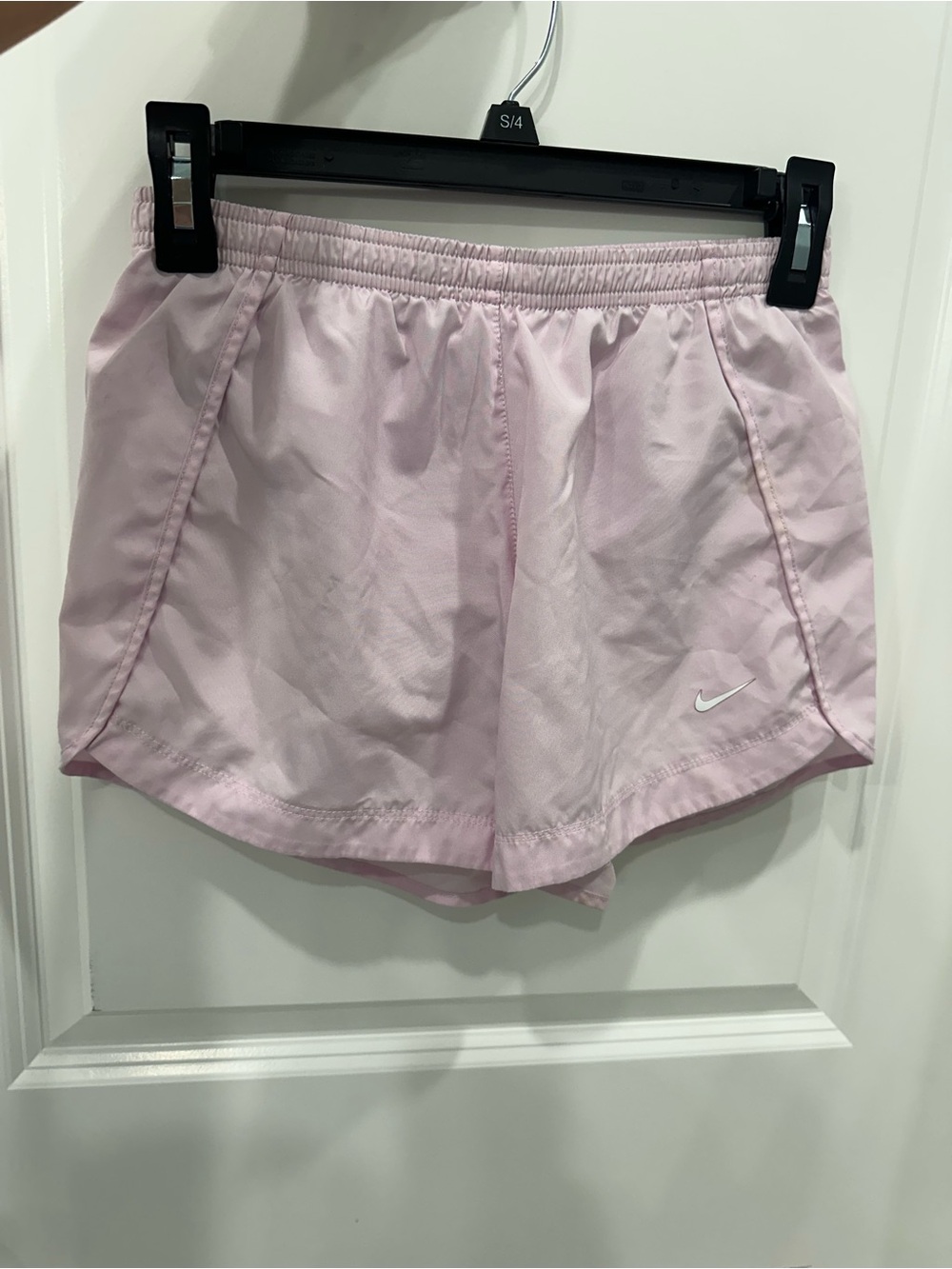 Nike Girls Pink Athletic Shorts